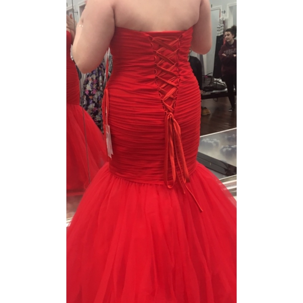 Scarlet Prom Dress - Picture 3 of 3